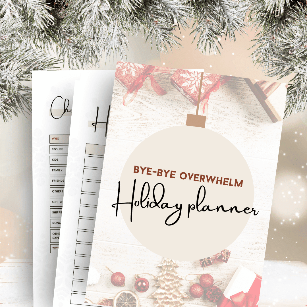 Bye-bye overwhelm holiday planner (1)