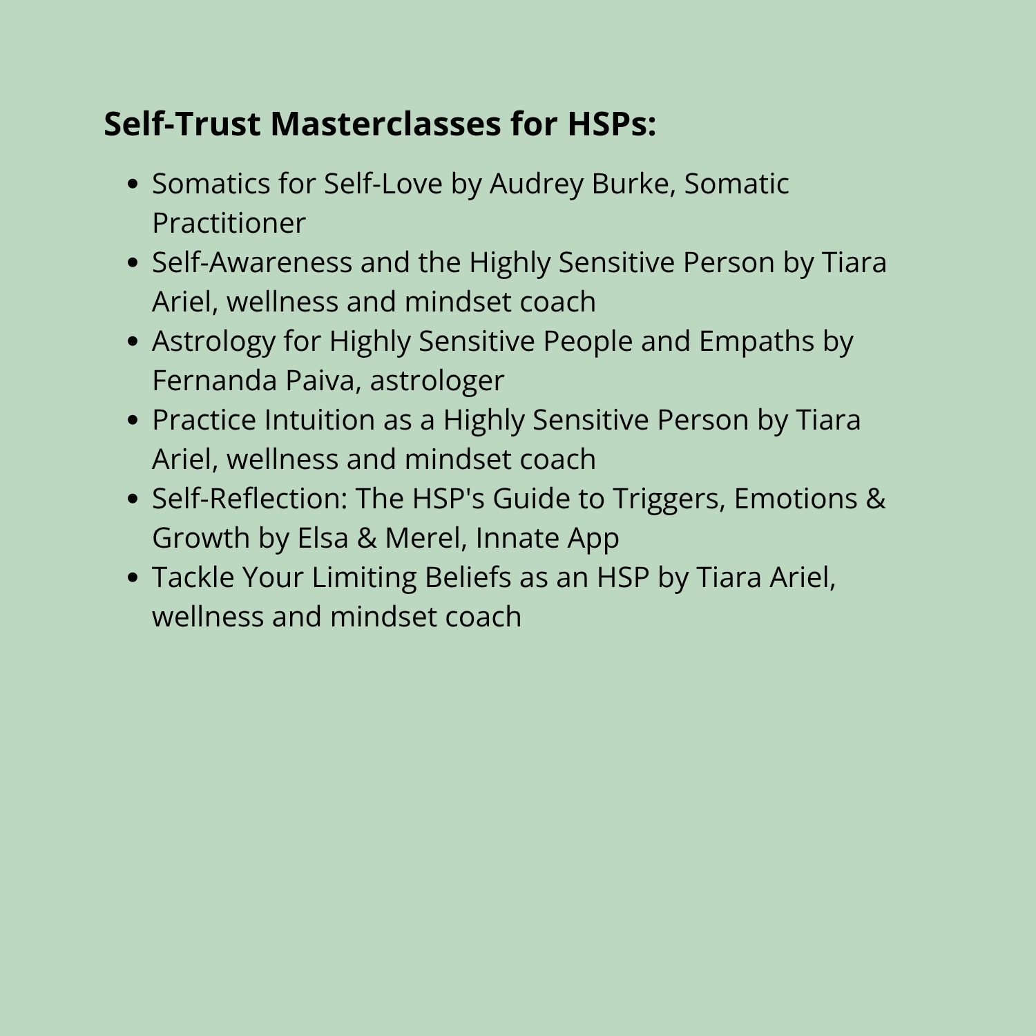 HiSensitives Growth Tree Bundle (19 Expert masterclasses and e-books + 78+ worksheets) - Image 5